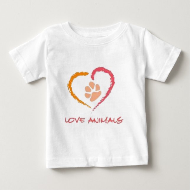 Kärlekdjur Tee Shirt (Framsida)