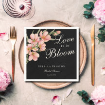 Kärleken blommar Rosa körsbärsblomning Bröllopsfes