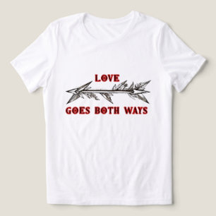 KÄRLEKEN GÅR BÅDA VÄGAR T SHIRT