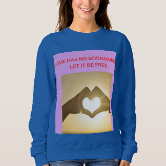 KÄRLEKEN HAR INGA GRÄNSER LÅT DEN VARA FRI T SHIRT