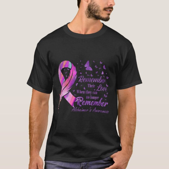 Kärleken på Alzheimers sjukdom T Shirt (Framsida)