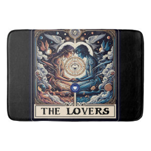 KÄRLEKEN Tarot Celestiala Man & Kvinna Själens Vän Badrumsmatta