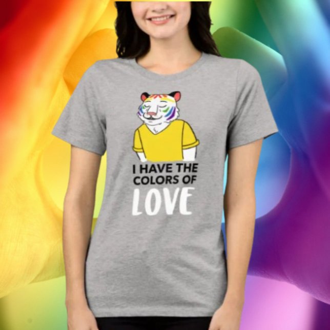 Kärlekens Färger T Shirt (Skapare uppladdad)