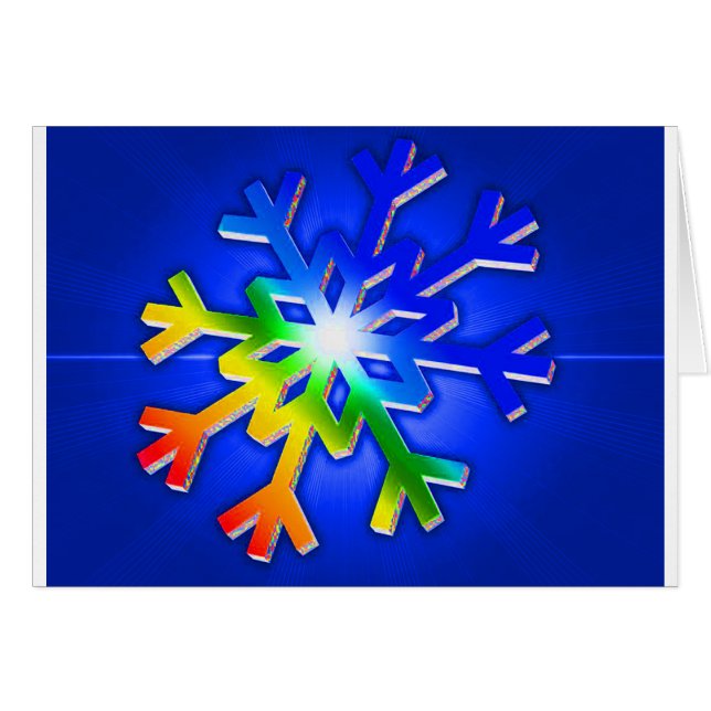 Kärlekens flingor OBS kort (Framsidan Horizontal)