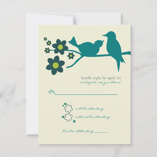 Kärlekens Flyktrespons {Påfågel} 2 Meddelanden (Framsida)