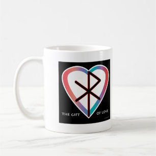 Kärlekens Gåva Bindruna Kaffemugg