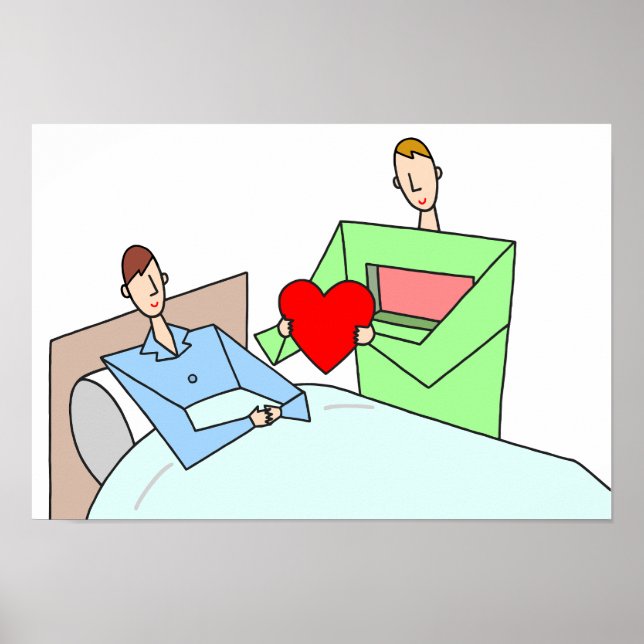 Kärlekens gåva. Hjärttransplantation. Poster (Framsidan)