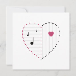 Kärlekens harmoni julkort