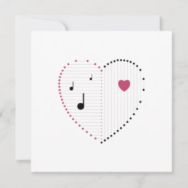 Kärlekens harmoni julkort