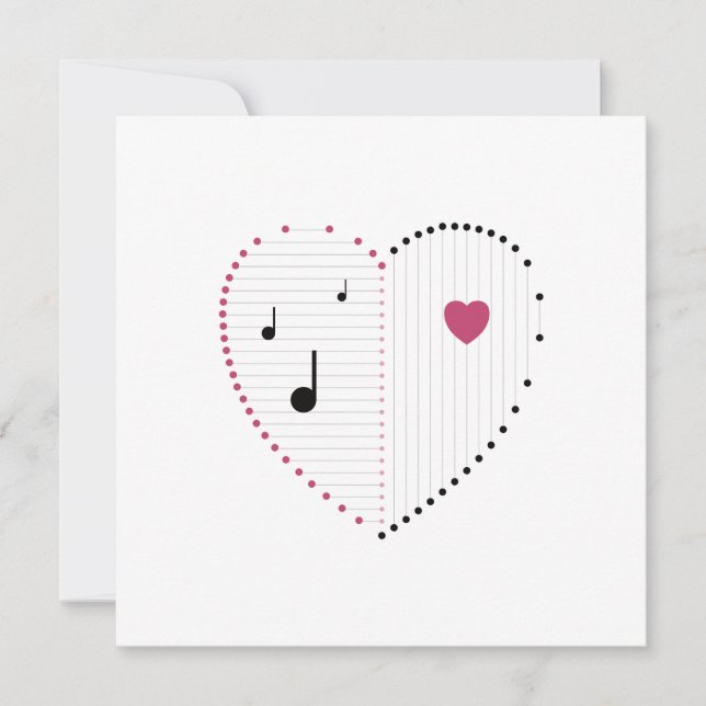 Kärlekens harmoni julkort (Framsida)