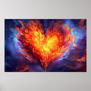Kärlekens Heliga Flamma Poster