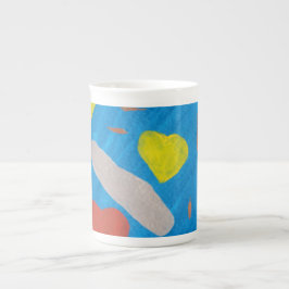 Kärlekens himmel specialmugg benporslin mugg