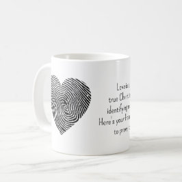 Kärlekens igenkänningstecken för sanna kristna kaffemugg