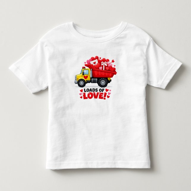 Kärlekens Lastbil  T Shirt (Framsida)