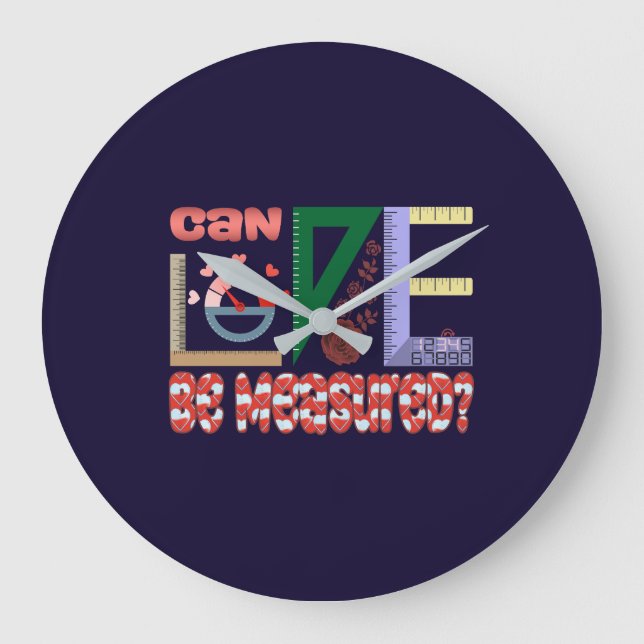 Kärlekens mått stor klocka (Framsida)