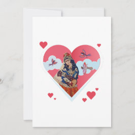 Kärlekens resa: ett hjärtligt kort