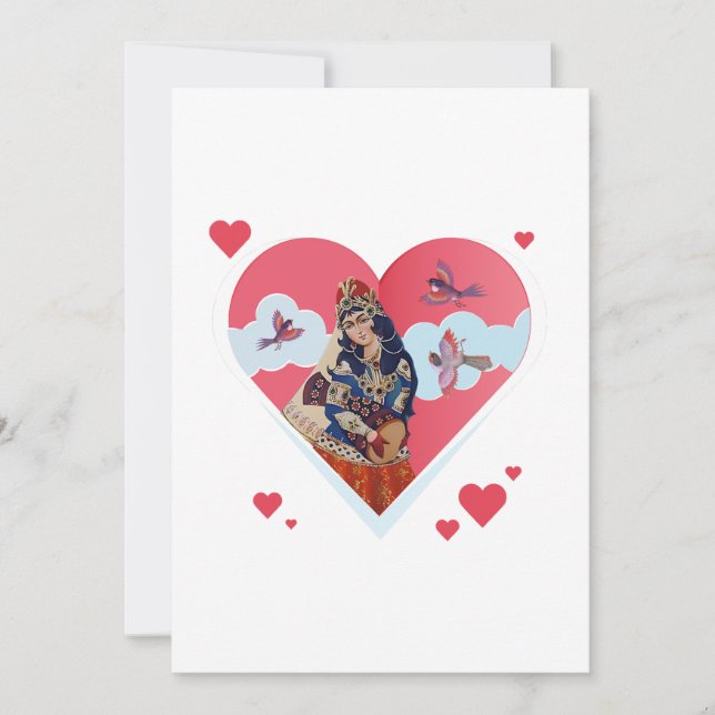 Kärlekens resa: ett hjärtligt kort (Framsida)