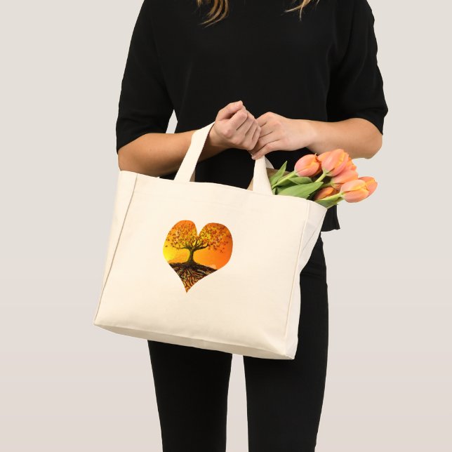 Kärlekens rötter mini tygkasse (Framsida (produkt))