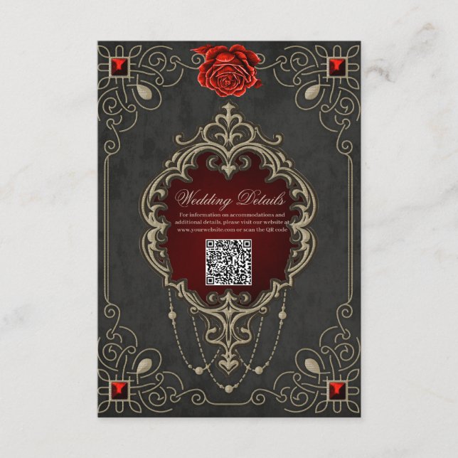 Kärlekens skönhet och rikedom symboliseras av t tilläggskort (Framsida)