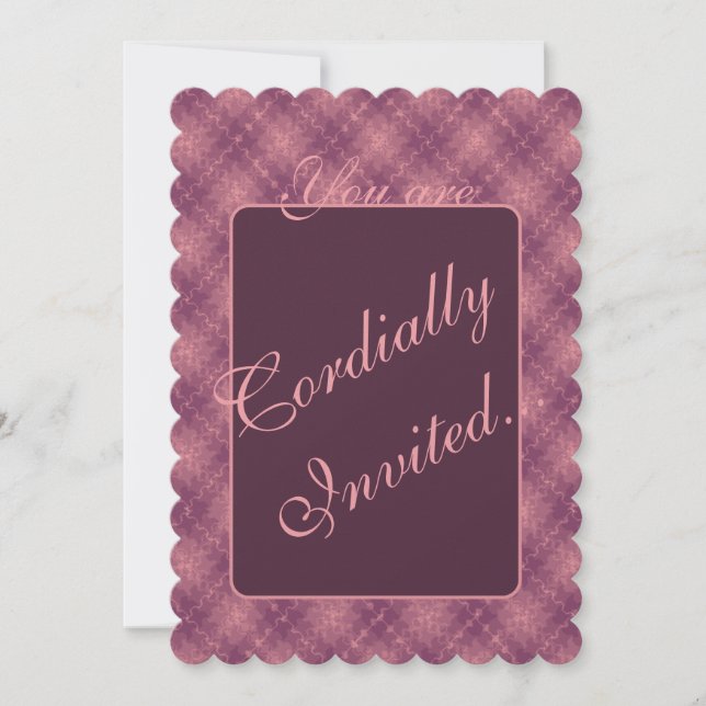 Kärlekens soluppgångsinbjudan inbjudningar (Framsida)