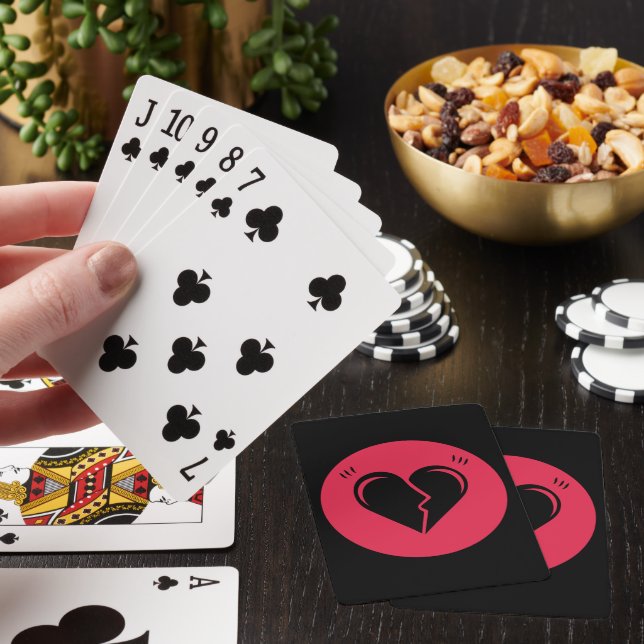 Kärlekens sprickor casinokort (På plats)