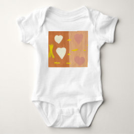Kärlekens Vind Baby Jersey Kroppsstrumpa T Shirt