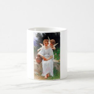 Kärlekens viskningar, Bouguereau Kaffemugg