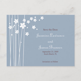 Kärlekfåglar med körsbärsblom meddelande vykort