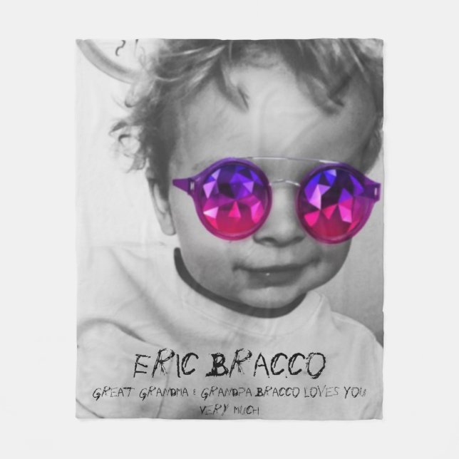 Kärlekfilt - liv på luta sig ner fleecefilt (Framsidan)