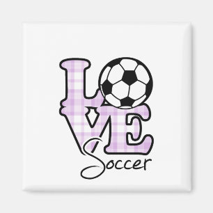 Kärlekfotboll Magnet