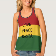 Kärlekfred Rasta färgar den bästa hippien