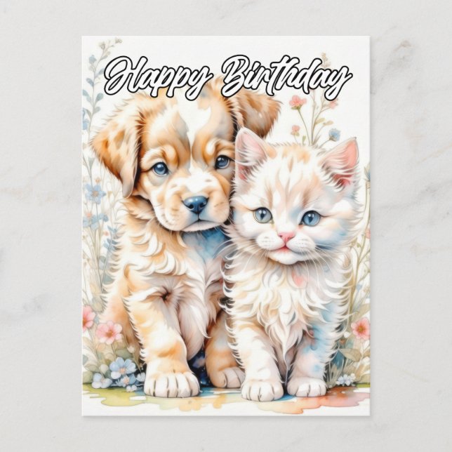 Kärlekfullt Vänner För Evigt Vykort (Framsida)