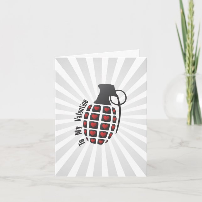 Kärlekgranat Kort (Framsida)