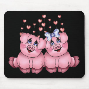 Kärlekgrisar Mousepad Musmatta