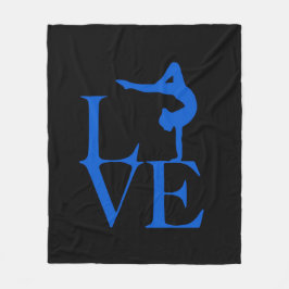 Kärlekgymnastfilt Fleecefilt