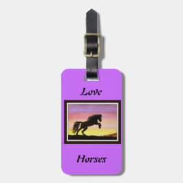 Kärlekhästar Bagagebricka