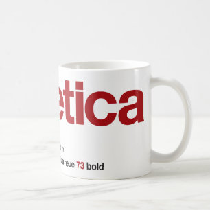 KärlekHelvetica Maroon Mugg