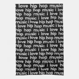 Kärlekhip hopmusik kökshandduk