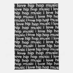 Kärlekhip hopmusik kökshandduk