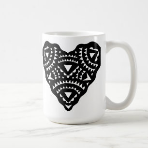 Kärlekhjärtakärlek Kaffemugg