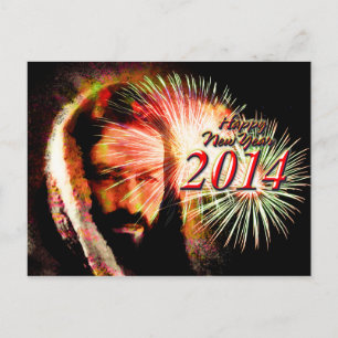 KärlekJesus för gott nytt år 2014 vykort