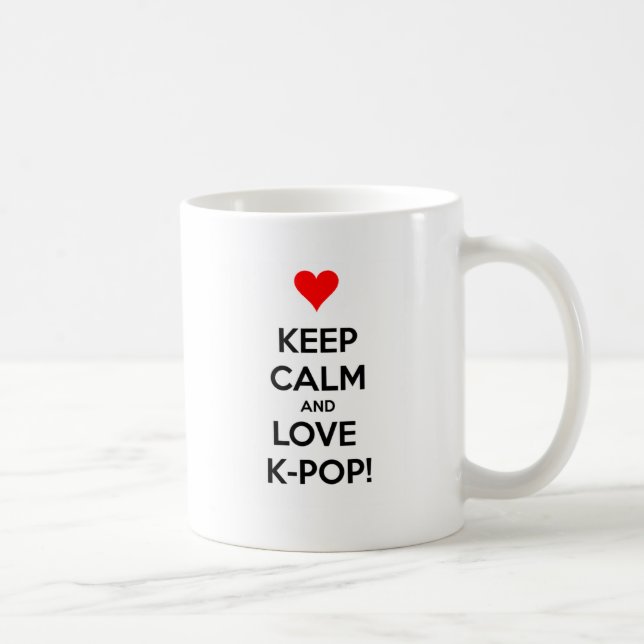 KärlekK-Pop! Kaffemugg (Höger)