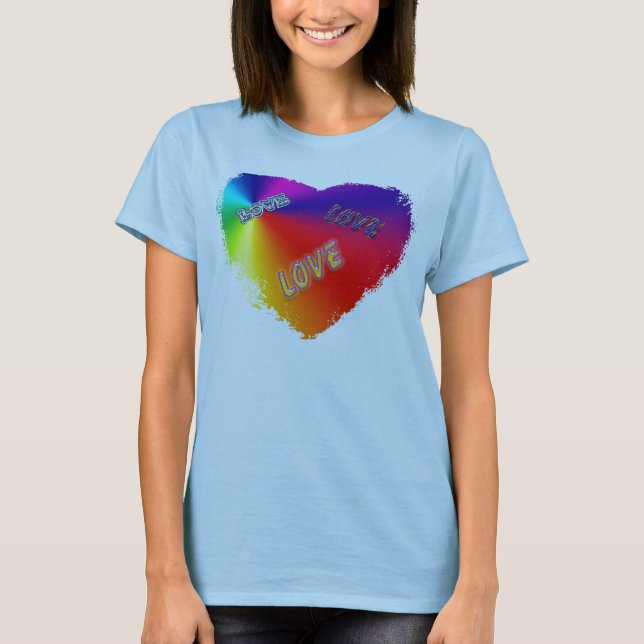 KÄRLEKKÄRLEKKÄRLEK T-SHIRT (Framsida)