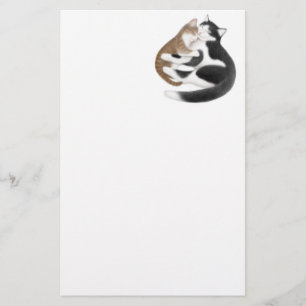 Kärlekkattbrevpapper Brevpapper