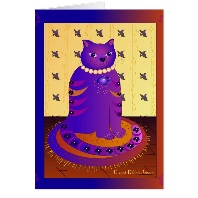 Kärlekkort av Debbie Jensen Hälsningskort (Framsidan)