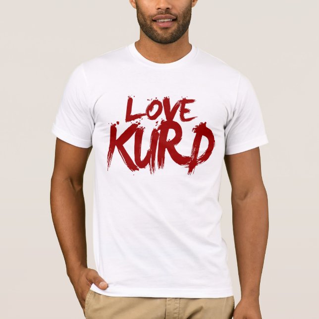 KärlekKurd Tee Shirt (Framsida)
