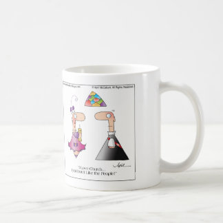 KÄRLEKKYRKAmugg vid April McCallum Kaffemugg