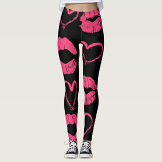 Kärlekläppardamasker Leggings