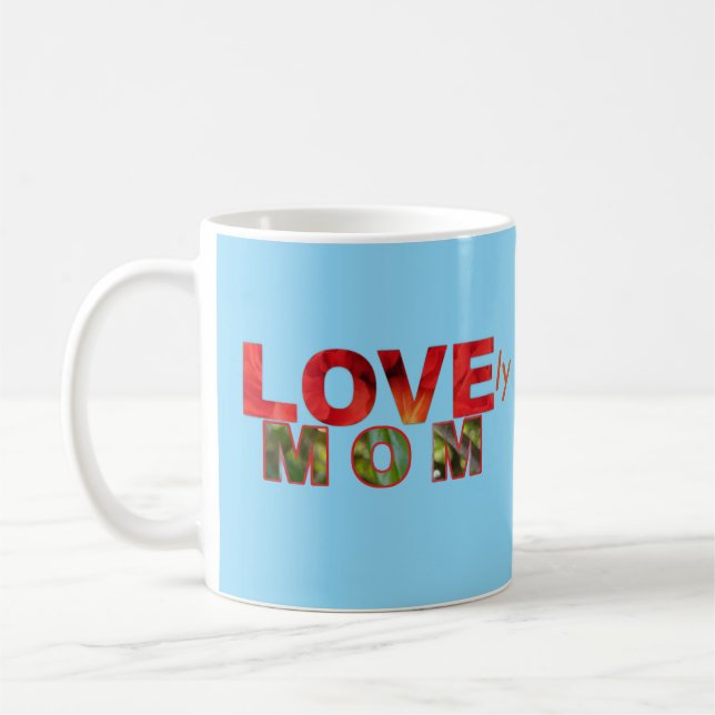 KÄRLEKlig MAMMA Morsdagspresent Kaffemugg (Vänster)