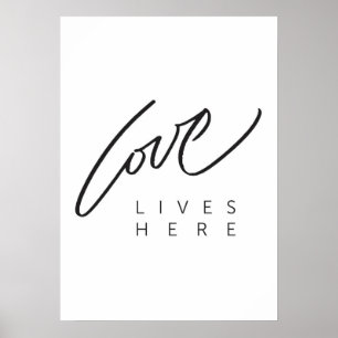 KÄRLEKLIV HÄR poster